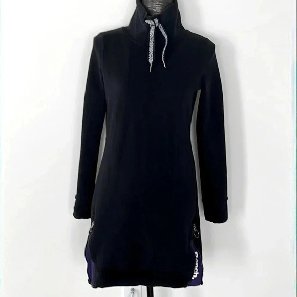 Bench Dresses & Skirts - BENCH LONG DRESS BLACK SWEATER